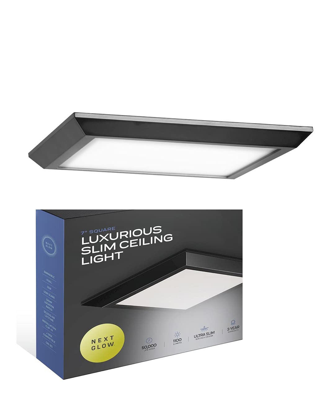 特売 LED-ceiling Glow lamp ※カデル Black | 天井照明 - education